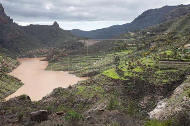 Imagen de archivo del embalse de Soria, que servirá como vaso inferior de la futura central hidroléctrica de bombeo Chira-Soria / EFE Quique Curbelo